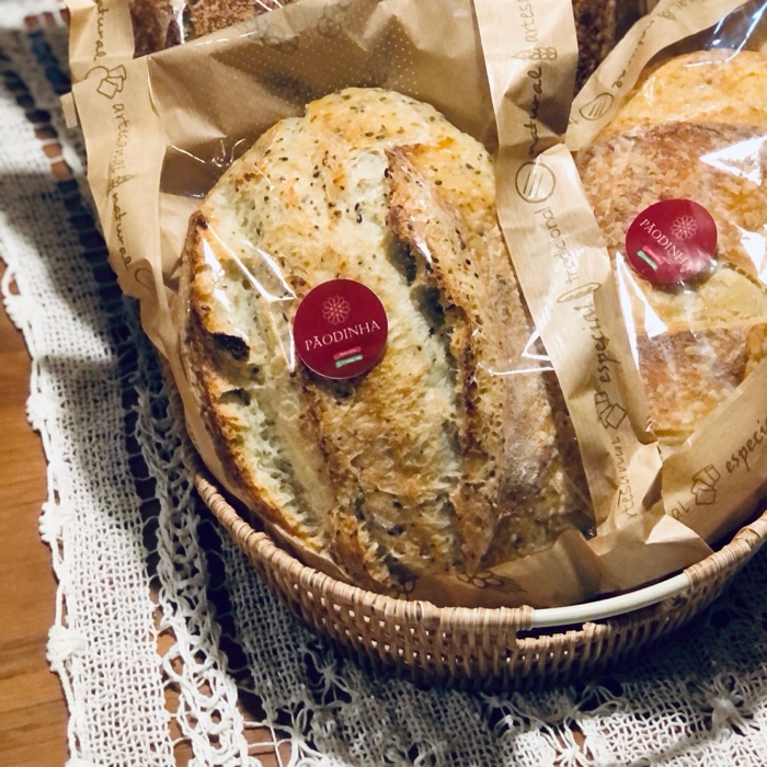 Cesta de pães da Pãodinha